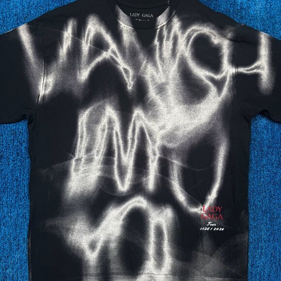 Lady Gaga Vanish The Mayhem Ball 2025 Tour Synth-Pop Tee L - Picture 2 of 4